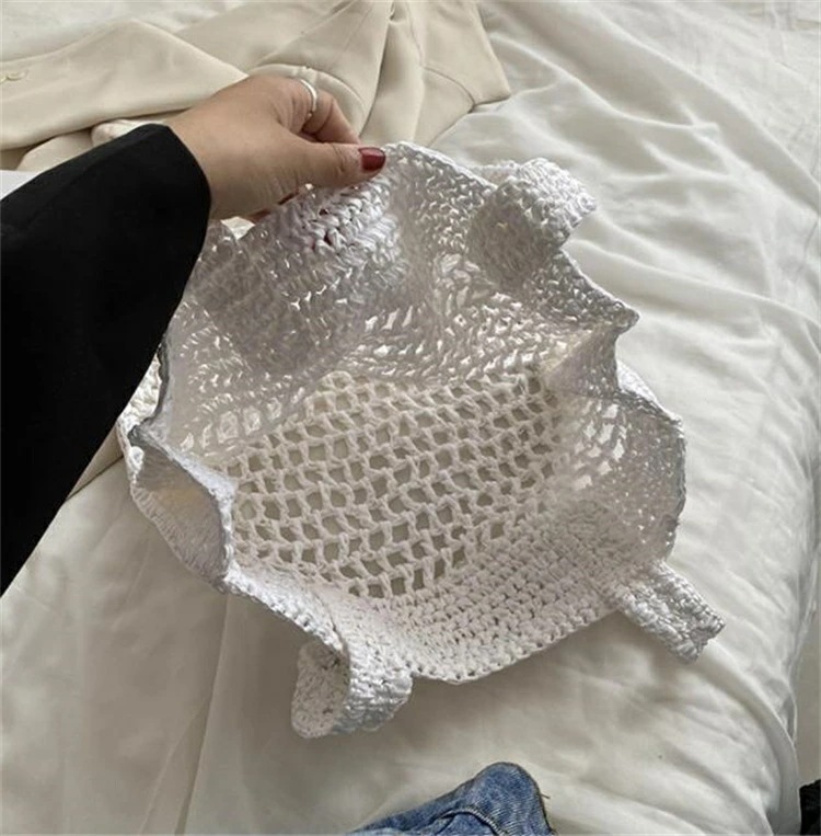 韓国ファッション メッセンジャーバッグ ストロー 個性 ホロー[K](T) 6,384円