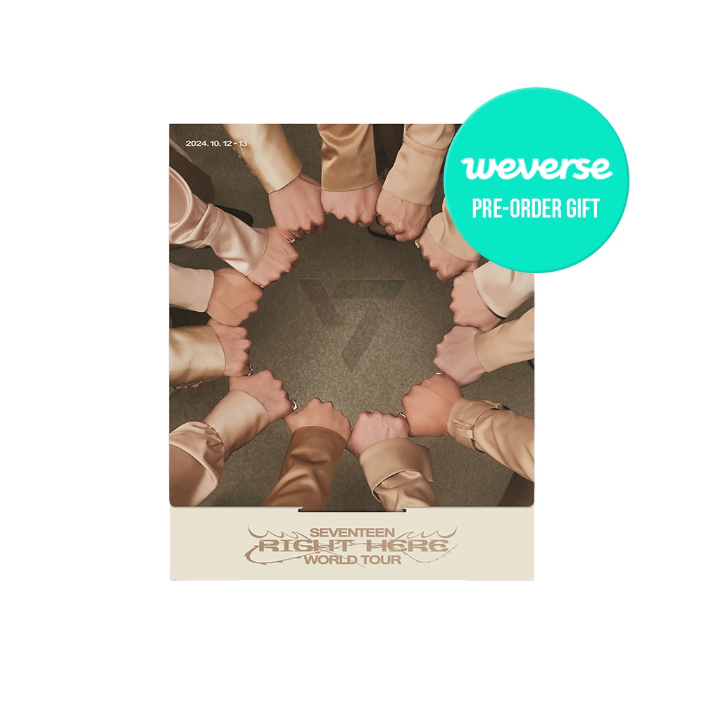 【WEVERSE特典選択】 SEVENTEEN WORLD TOUR RIGHT HERE DC / DIGITAL CODE / SVT