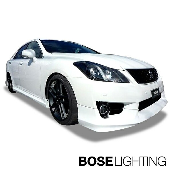 200 系 20 クラウン アスリート 後期 【 塗装済 or 未塗装品 】 ハーフエアロ セット フロントハーフスポイラー + サイドステップ + リアハーフスポイラー