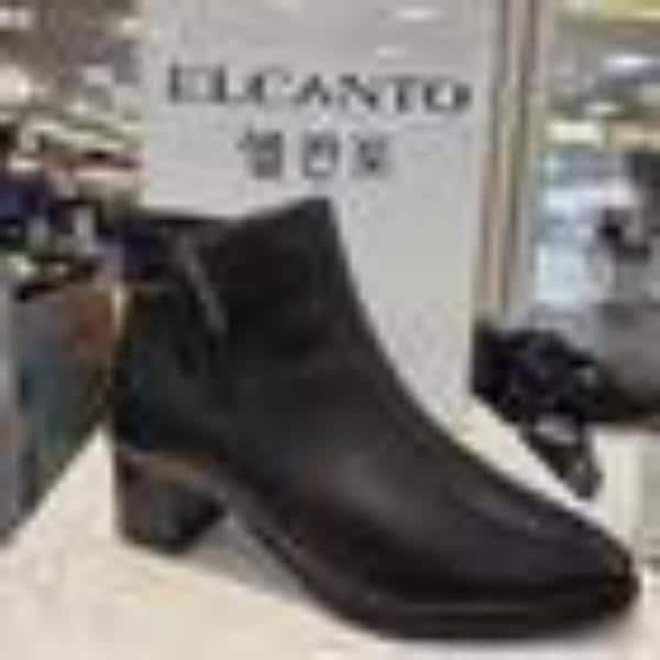 HC06 女性起毛キュービックアンクルブーツ 5cmLCWA61U54 (41600007)