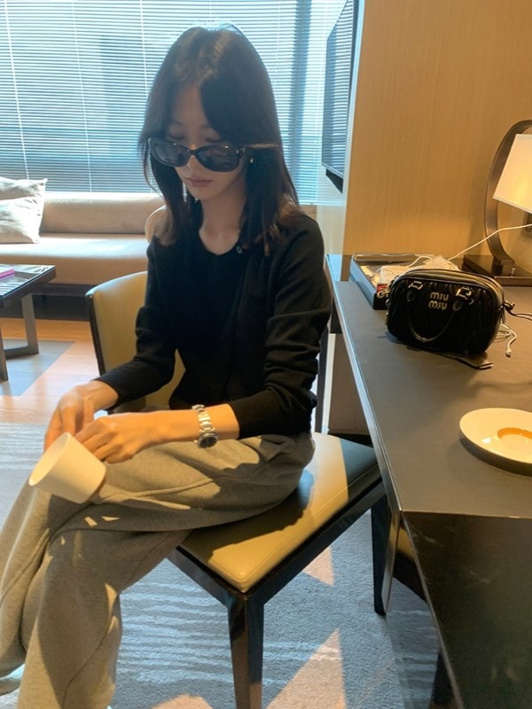 WXLSTUDIO 12/09 【特製スプーンカラー】メリノ1o0ウール スレッドセーター