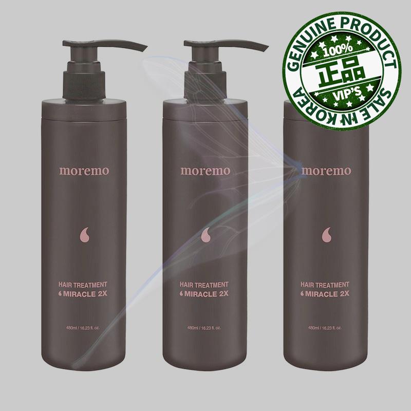 モレモヘアトリートメントミラクル2X / 480ml / 3個