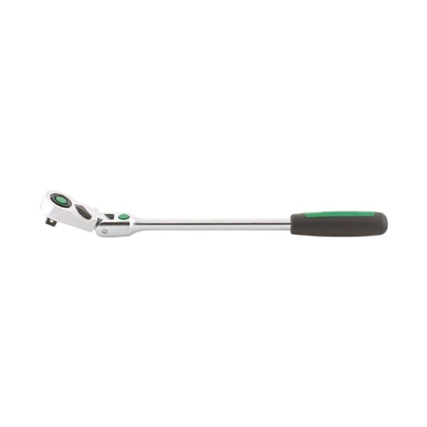 STAHLWILLE スタビレー 1／2SQ フレックスラチェットハンドル クイックリリースタイプ 80ギア 全長416mm 517QR