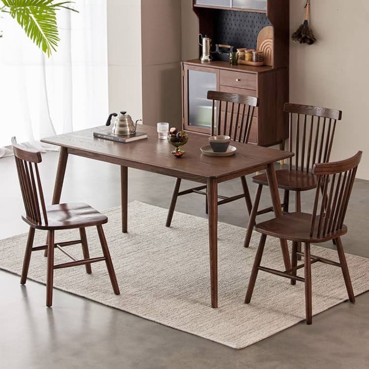 ダイニングテーブル おしゃれ 北欧 ナチュラル 食卓テーブル 北欧スタイル ブラウン 4人掛け 6人掛け 無垢材 ダイニングテーブル単品 ダイニング5点セット