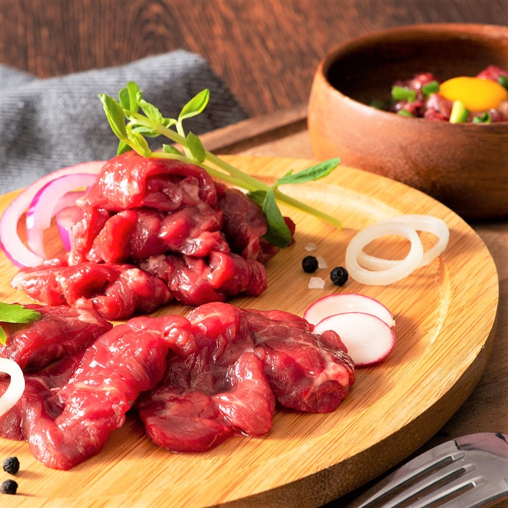 ふじ馬刺し 赤身堪能セット（上赤身80g x 4ユッケ 50g x 2）　熊本産 馬刺し　フジチク