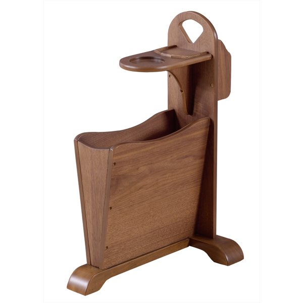 ウォルナットのヴィンテージなサイドテーブル 北欧 インダストリアル リビングテーブル リビング