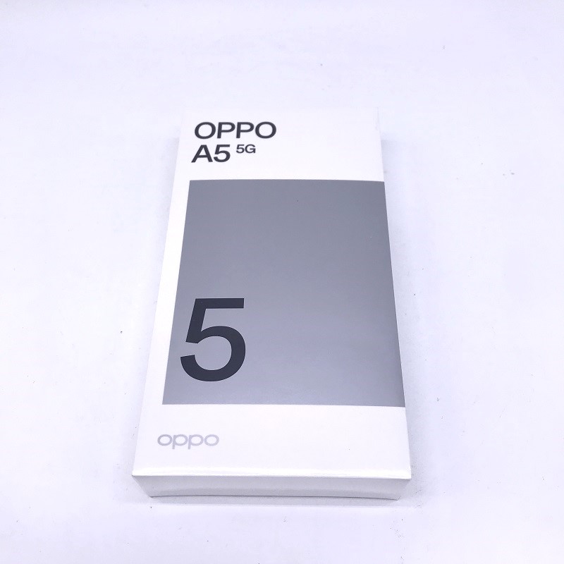 OPPO A5 5G 4GB/128GB ホワイト スマホ UQ版 SIMフリー 未開封 S1