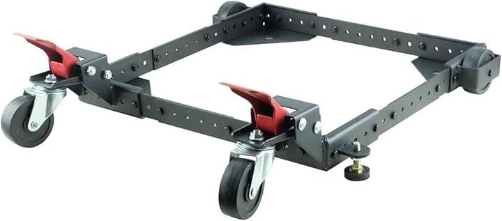 KF2006 ユニバーサルモバイルベース 汎用平台者 耐荷重450ポンド/200kgまで ワークショップで大きなツールやマシンを移動可能