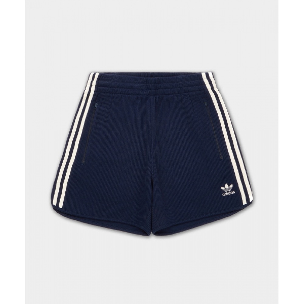 ADIDAS ワッフルショートパンツ ネイビー KB5463