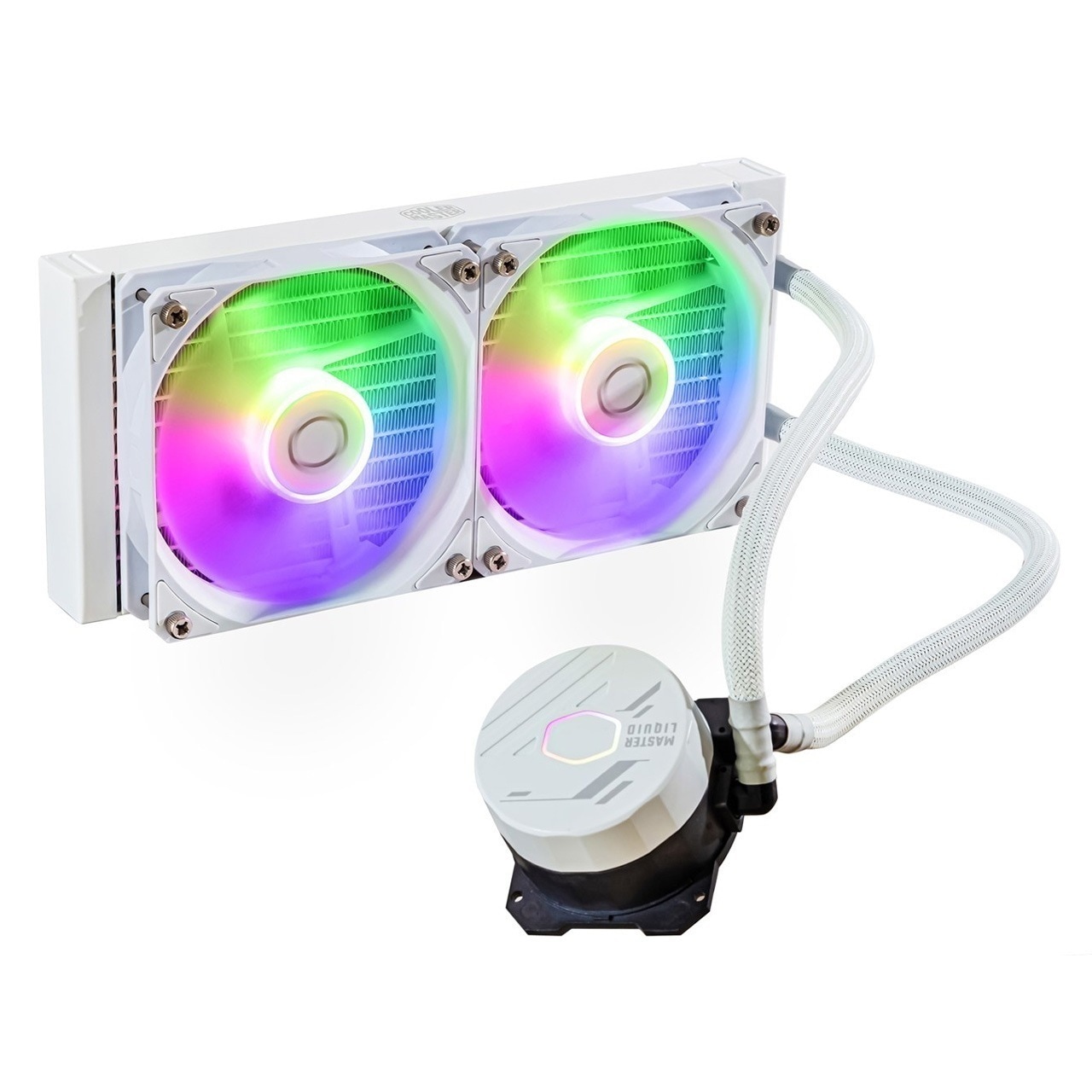 MasterLiquid 240L Core ARGB White MLW-D24M-A18PZ-RW [ホワイト] 水冷CPUクーラー