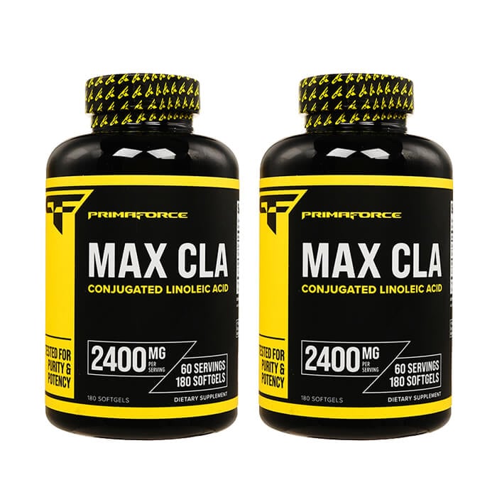 使用期限：2026年02月マックスCLA 180錠 2本 プリマフォース 海外発送便商品　日時指定不可　ヤマト国際便発送