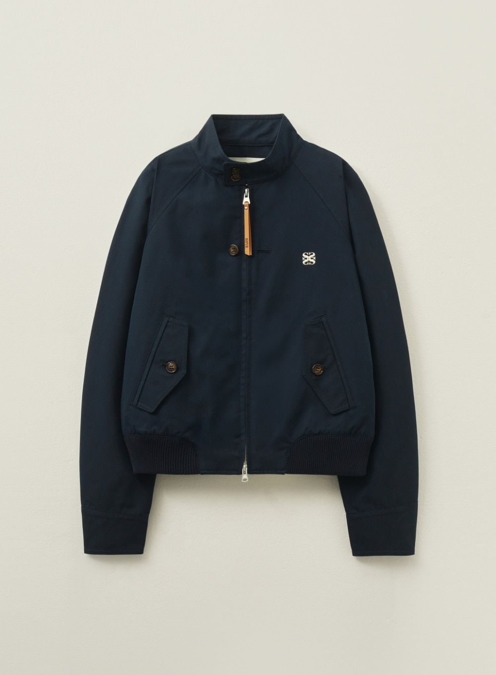 【SATUR】 (W) LECCE COTTON HARRINGTON JACKET : CLASSIC NAVY 24,346円