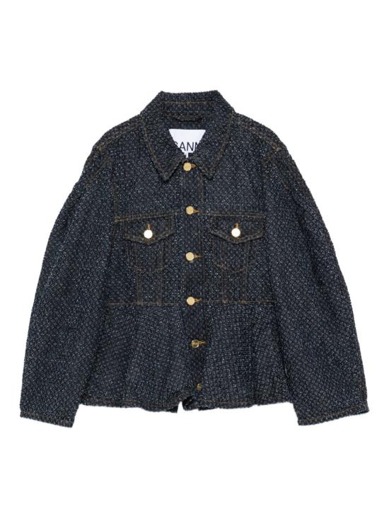 GANNI Women Jackets A1010077 NAVY