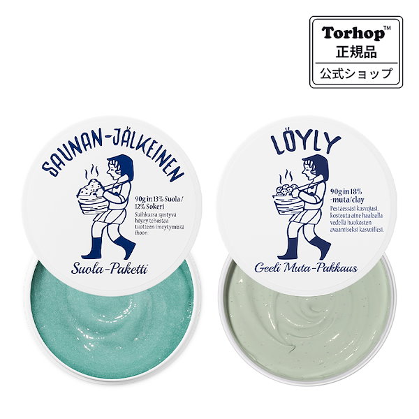2点セット] トールホップ 《温感ブルーマスク 35g グリーン