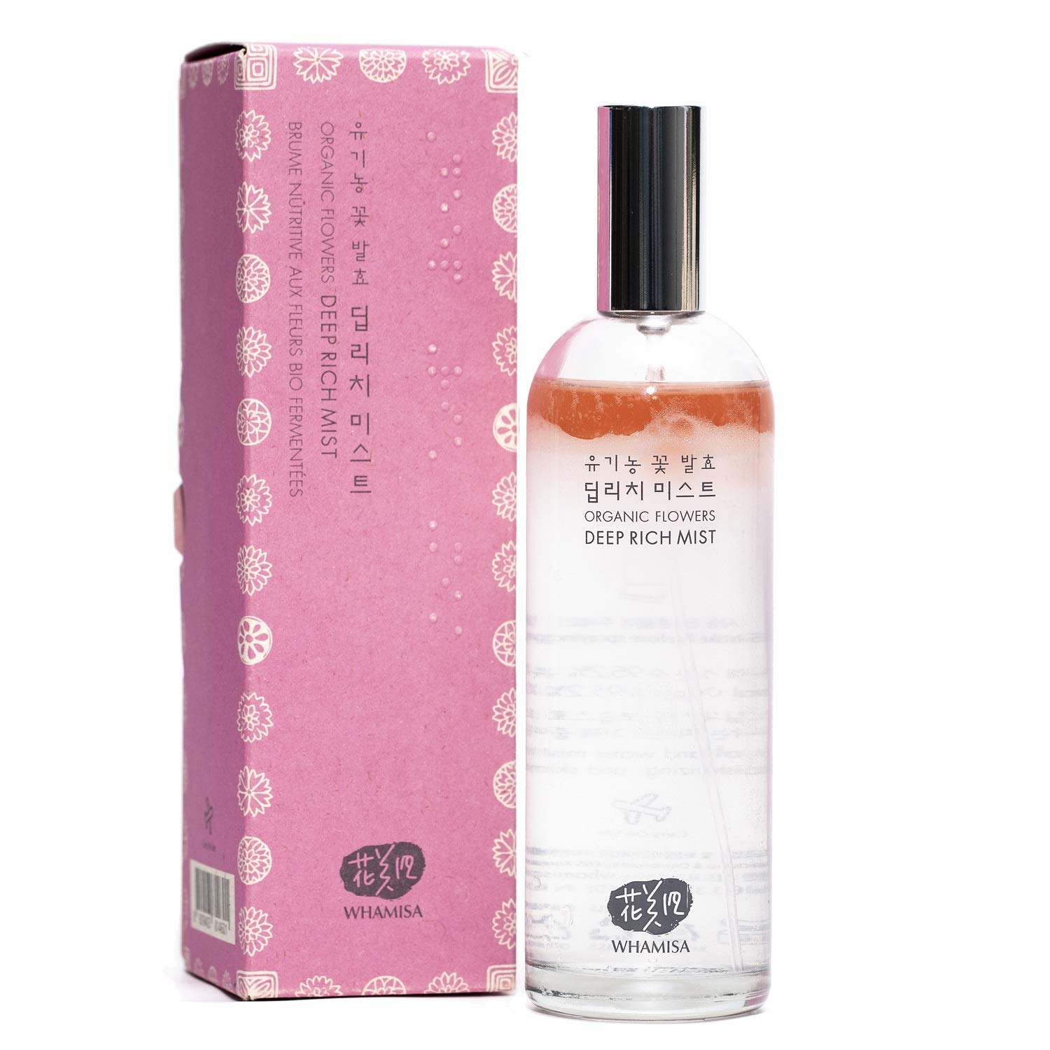 [アメリカ無料直送] [プレミアム商品][満足度上位]天然有機花保湿ミスト - 深みのある3.3 F