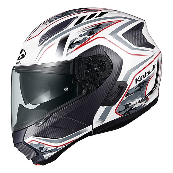 オージーケーカブト リュウキ エナジー ホワイトレッド XLサイズ RYUKIENERGYWHRDXL