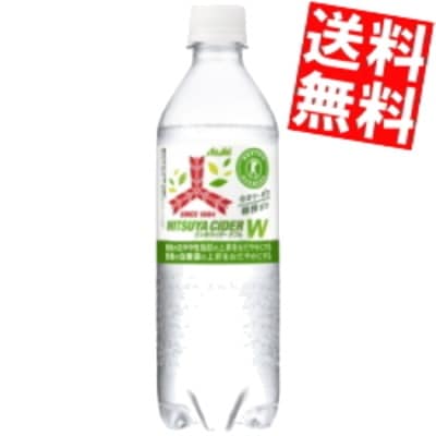 アサヒ 三ツ矢サイダーＷ 485mlペットボトル 48本(24本2ケース)　三ツ矢サイダーダブル ゼロキロカロリー カロリーゼロ 炭酸 特保 ダブルトクホ 特定保健用食品