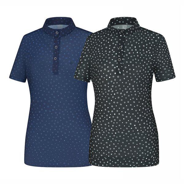 女性夏用アイスボーン半袖Tシャツ イロハ(女) KWT4959W