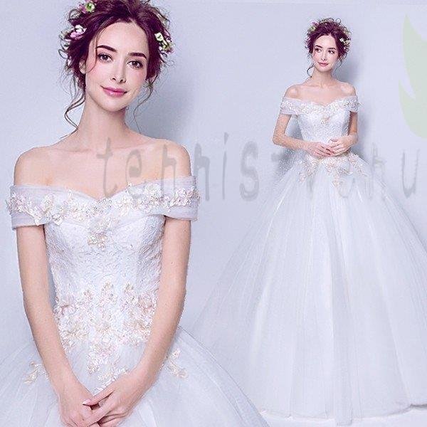 ウエディングドレス 安い 二次会 ウェディングドレス 結婚式 エンパイア 花嫁 プリンセス 披露宴