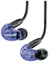 シュア SE215SPE-PL-A ダイナミック密閉型カナルイヤホン (パープル) SE215SPEPLA
