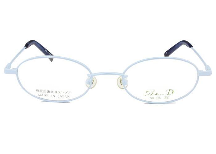 スレンディー Slen D sd-925 c.16 パステルブルー コンパクトグラス メガネ 眼鏡 日本製