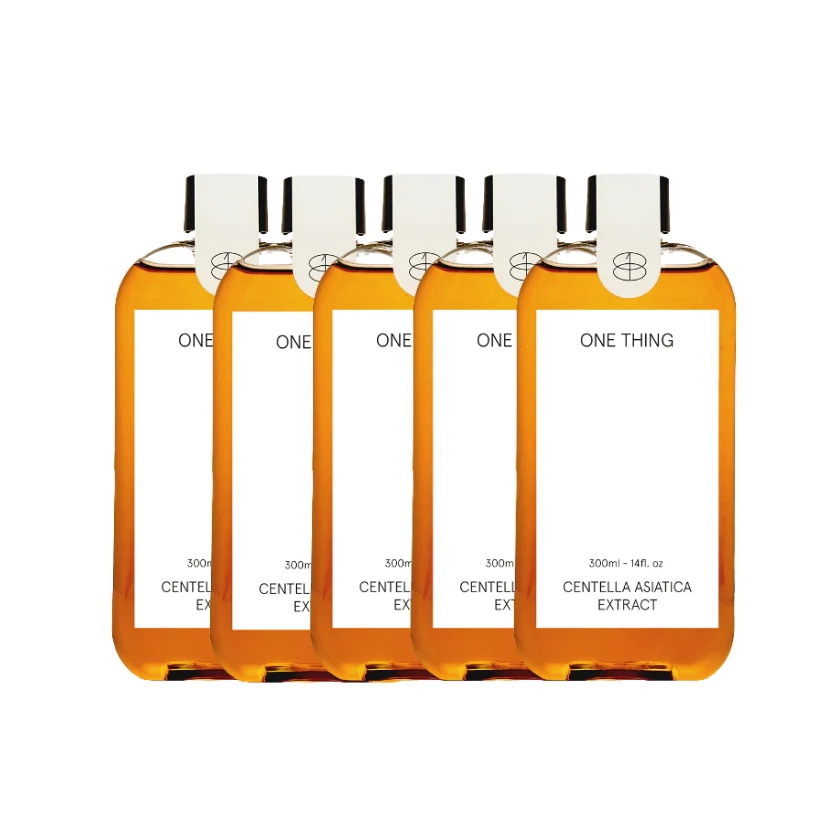 [BEST ITEM] ボトル草エキス トナー 大容量 セット(300ml X 5個) / 肌鎮静効果