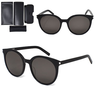 【美品】SAINT LAURENT SL 566/K SLIM004 サングラス SAINT LAURENT 国内正規品 サンローラン サングラス SL 566/K