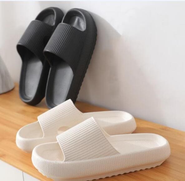 スリッパ ユニセックス 夏用 厚底 履き心地 洗える ルームシューズ 低反発 歩きやすい バススリ