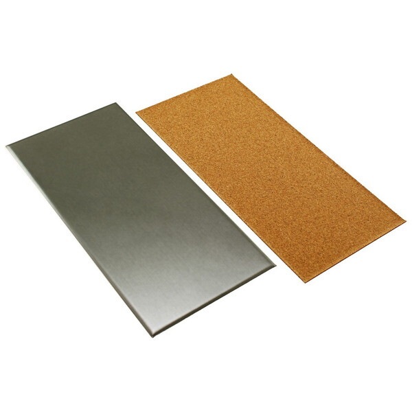 59042 スチールパネル 20x10cm グレー 25枚入