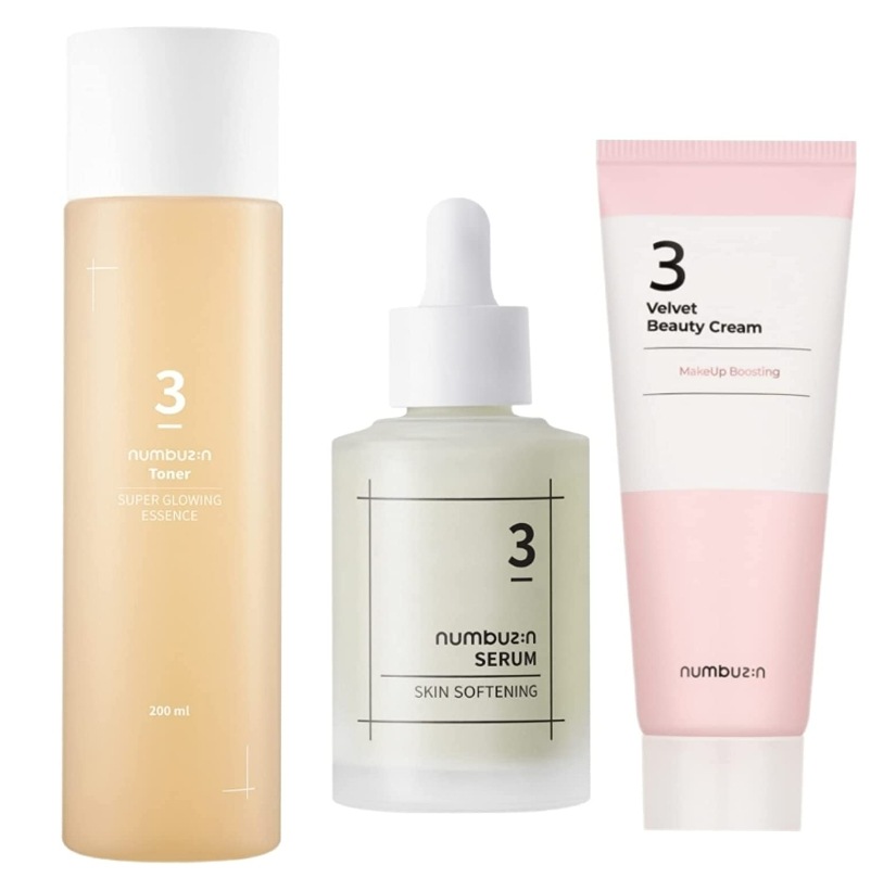 3番肌ケア3点セット(エッセンストナー 結セラム ビューティークリーム)