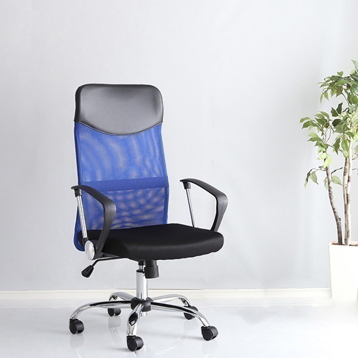通気性に優れたハイバックオフィスチェア メッシュタイプ オフィスチェア ハイバック 10,206円