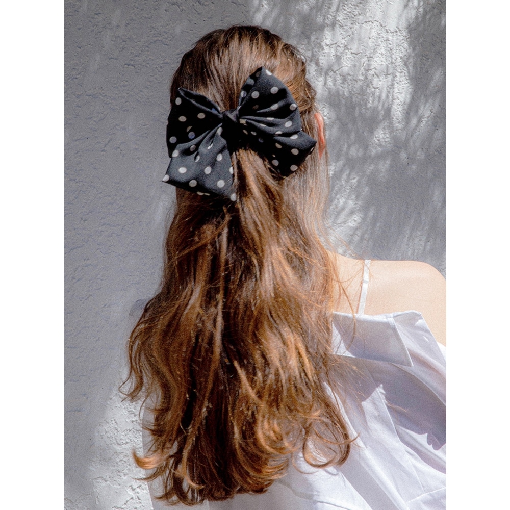 Jean Paul Clarisse ドットリボンヘアピン JP 22155AB