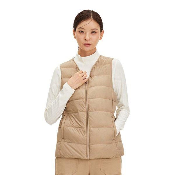パディングベスト 女性 秋冬 ダウンベストMLUWV653H1_IC