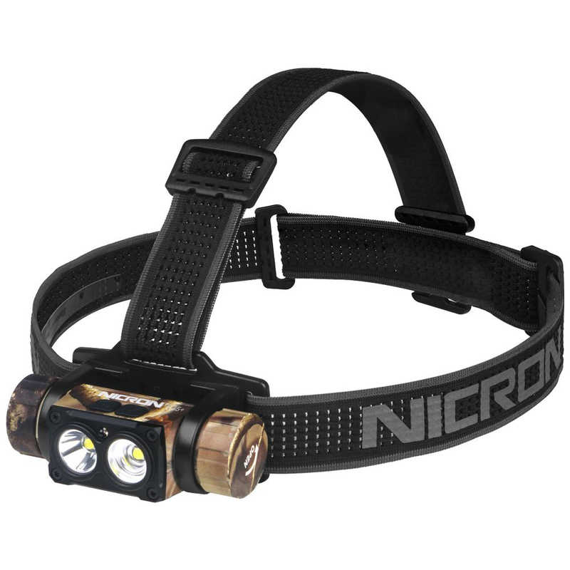 NICRON　camo ヘッドライト 1600LM　H35＋ 9,352円