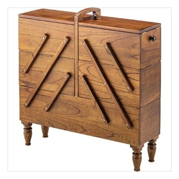 ストレージボックス Mサイズ ブラウン W70×D23×H72 PM-404