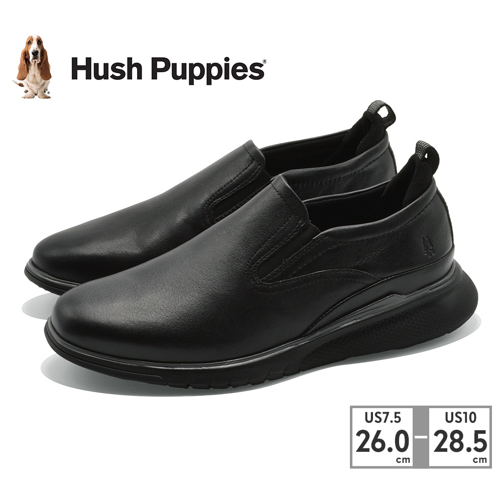 Hush Puppies スリッポン メンズ HPM10710 ハッシュパピー ADVANCE SLIP ON 本革 レザー スニーカー