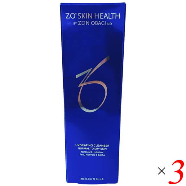 ゼオスキンヘルス ハイドレーティングクレンザー 200ml 3本セット