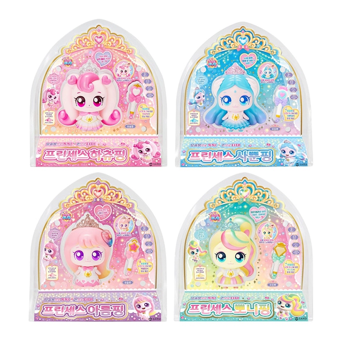 【正規品】 キャッチ！ティニピン おしゃべりティニピン 4種セット / ハチュピン / サップンピン / アルムピン / ポニピン / シーズン6 / 韓国版