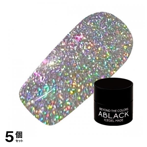 ICEGEL(アイスジェル) A BLACK ユニコーンスターギャラクシージェル 1336 ユニコーンプリズム 3g 5個セット