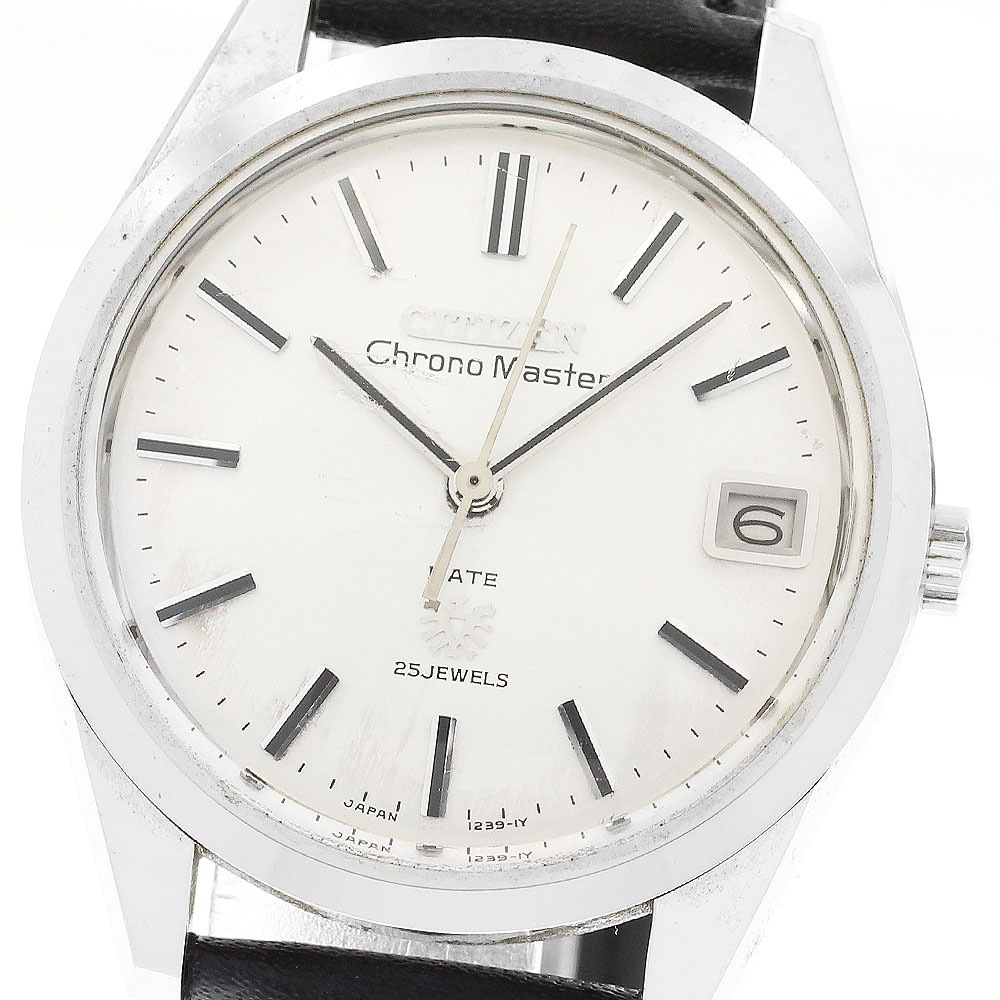 シチズン CITIZEN HODS 2901-Y クロノマスター 大鷲メダリオン cal.1870 手巻き メンズ _912312【中古】
