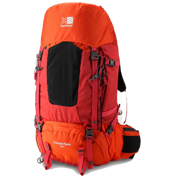 クーガーエーペックス 60+ バックパック K.オレンジ H73×W35×D26cm（60L+） #501091-0930