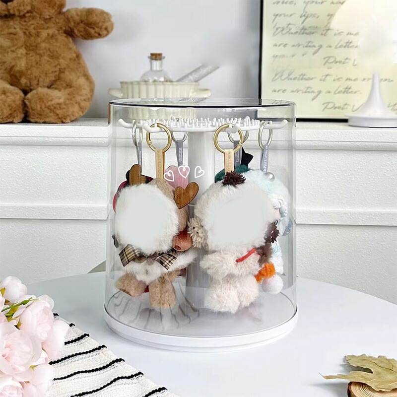 収納 展示ボックス ラブブ毛ぬい対応 プレミアム防塵ケース コレクター向けおもちゃ その他 360視認性抜群