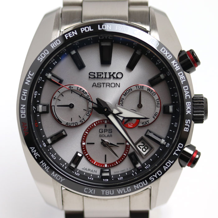 SEIKO セイコー ASTRON GPS 衛星電波 Shohei Ohtani 2020 腕時計 ソーラー SBXC081/5X53-0BE0 大谷翔平 2020限定 メンズ 中古
