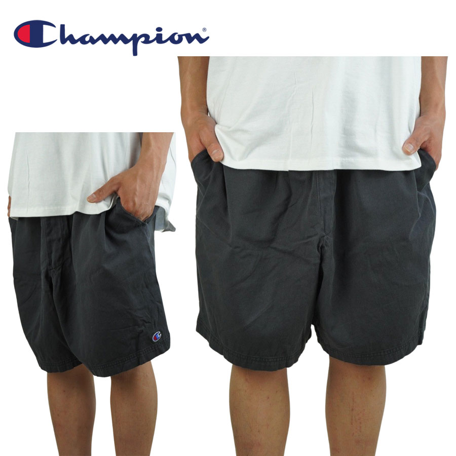CHAMPION チャンピオンメンズ ハーフパンツ【クリックポスト発送】GARMENT DYED TWILL SHORTS 7INSEAMガーメントダイ ツイル