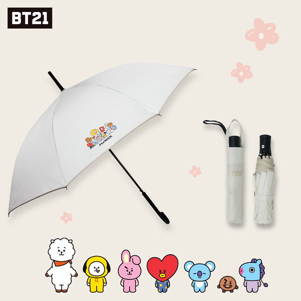 Qoo10] BT21 BTS公式グッズ キャラクター フラワー