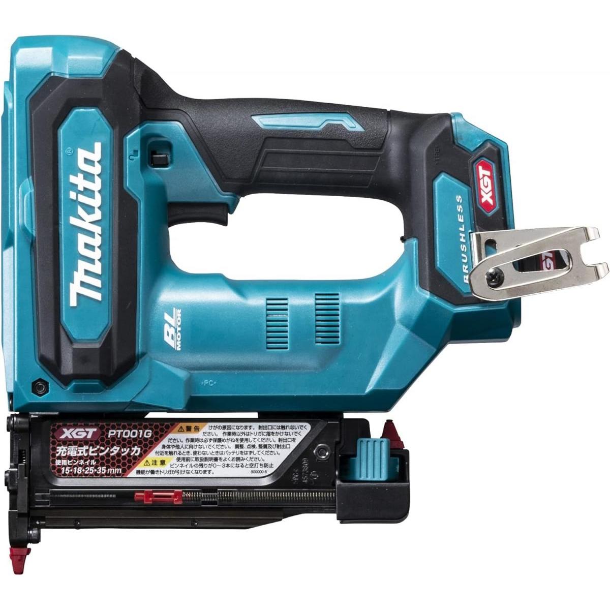 マキタ Makita 充電式ピンタッカ 40Vmax 本体・ケースのみ 【バッテリ・充電器別売】 PT001GZK