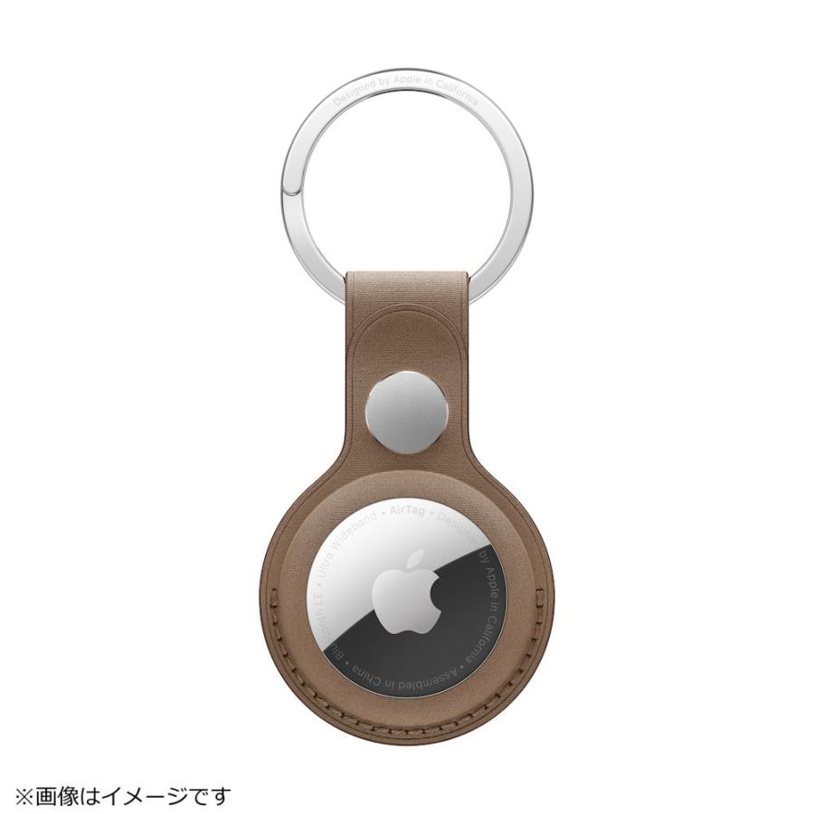 【新品未開封】MT2L3FE/A AirTagファインウーブンキーリング - トープ