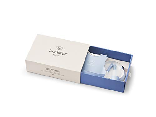 ベビービョルン 【日本正規品保証付】 ベビーディナーセット パウダーブルー 5個アソート