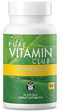 [アメリカ無料直送] [プレミアム商品][満足度上位]ビタミンD3 Plus Kコンプレックス90日