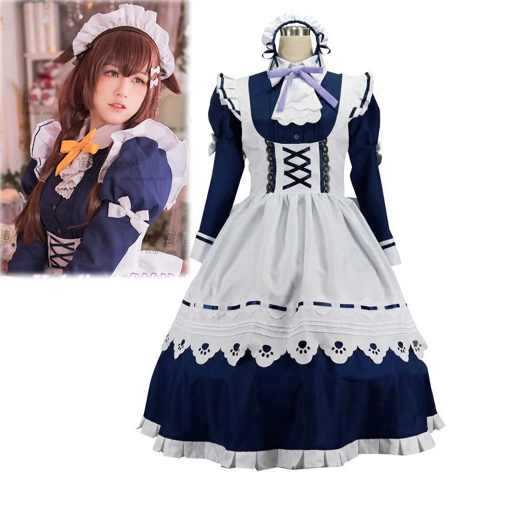 vtuber 戌神ころね MOLLY.ONLINE コラボ第5弾 メイド服 コスプレ 衣装 仮装 変装